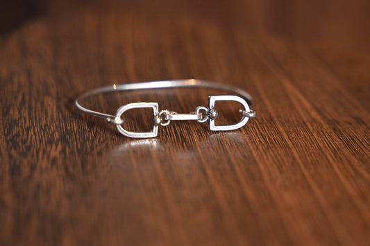 Silver Snaffle Bit Bracelet