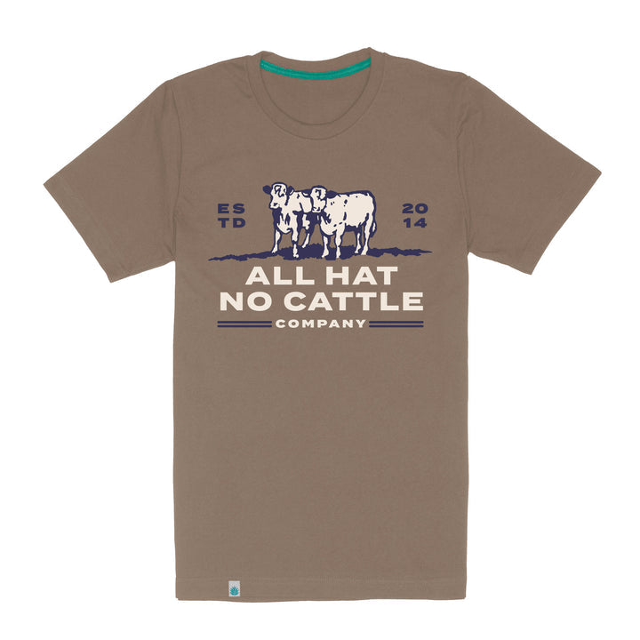 Sendero Provision Company All Hat No Cattle Brown T-Shirt