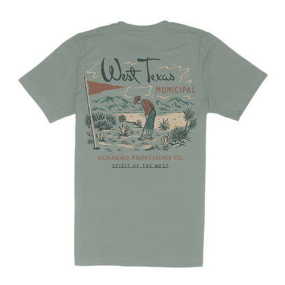 Sendero Provision Company West Texas Municipal Laguna T-Shirt