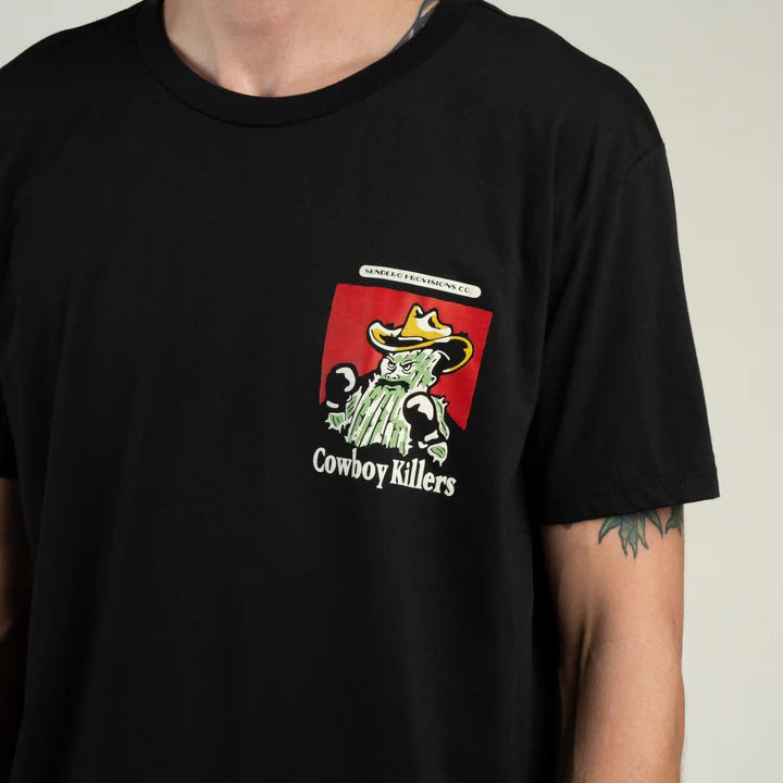 Sendero Provision Company Cowboy Killers Black T-Shirt for Men