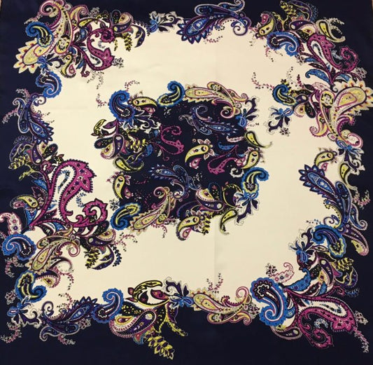 Frenzy Charmeuse Silk Scarf