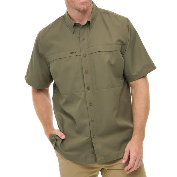 GameGuard Original Short Sleeve Shirt – Mesquite Men's Performance Fishing & Outdoor Shirt