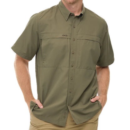GameGuard Original Short Sleeve Shirt – Mesquite Men's Performance Fishing & Outdoor Shirt