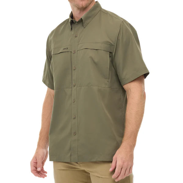 GameGuard Original Short Sleeve Shirt – Mesquite Men's Performance Fishing & Outdoor Shirt