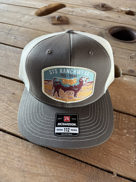 STS Olive/Cream - Bull Patch