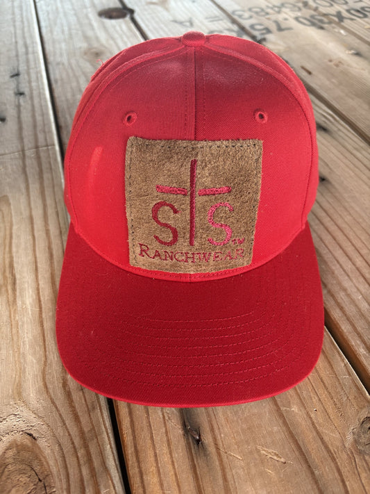 STS Ranchwear - 6 Panel Red Cap