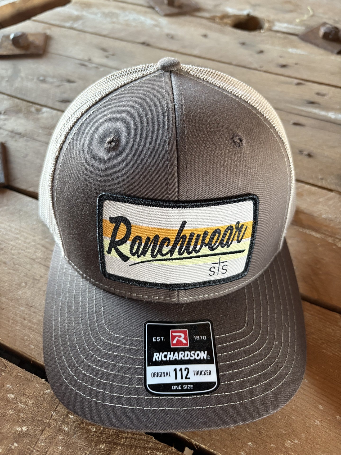 STS Ranchwear Brown/Tan Cap