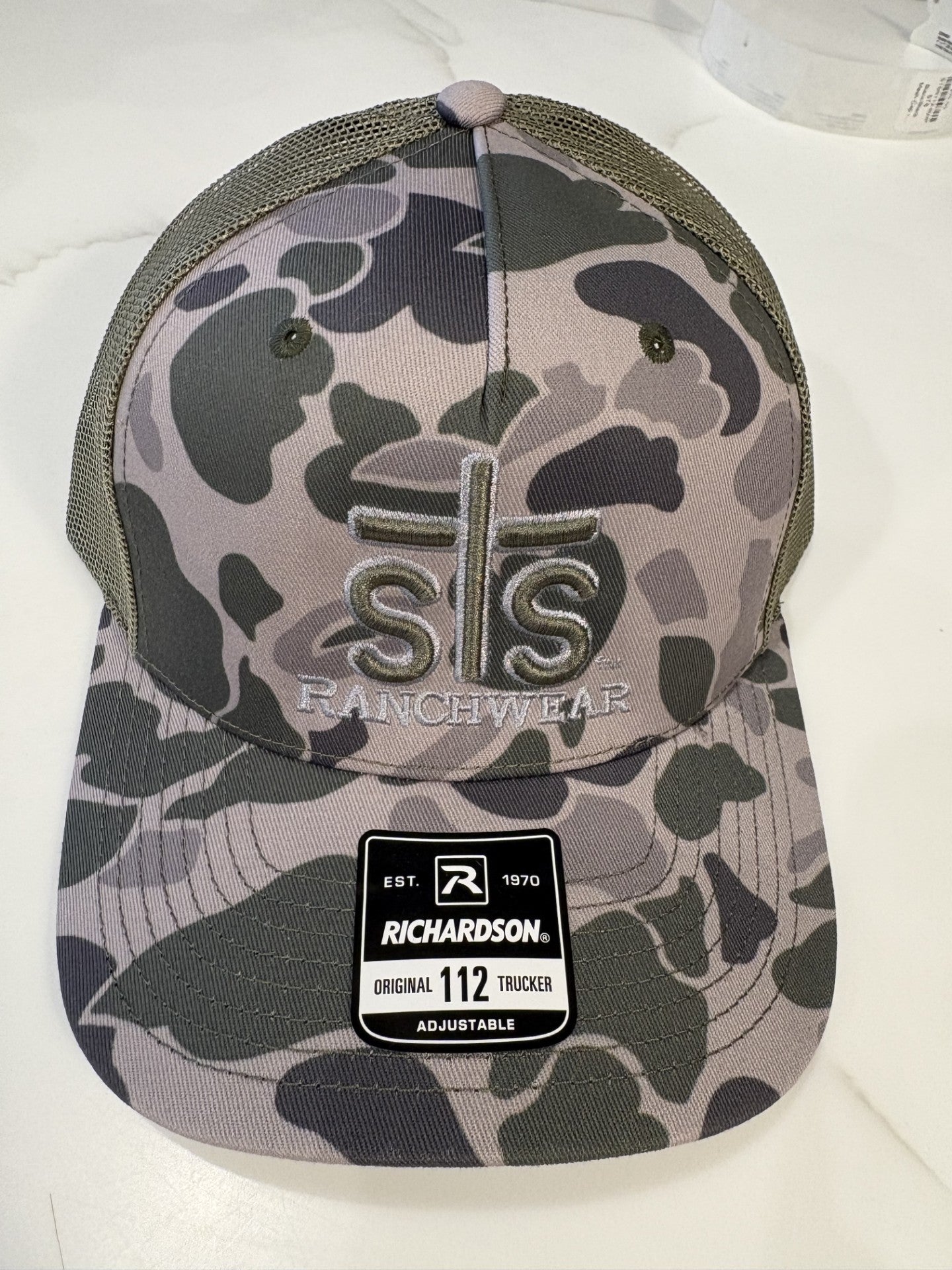 STS Marsh Duck Camo/Loden Cap - Embroidery