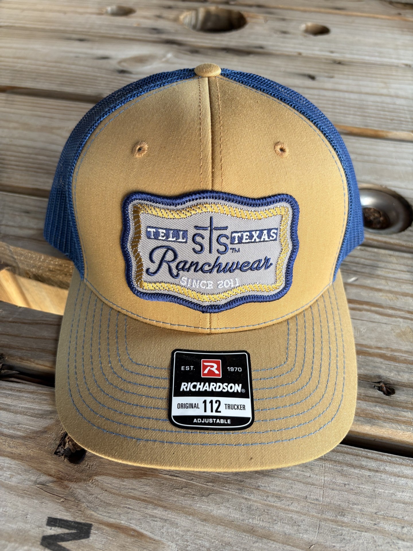 STS Ranchwear Gold/Royal Blue