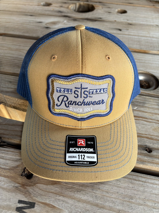 STS Ranchwear Gold/Royal Blue