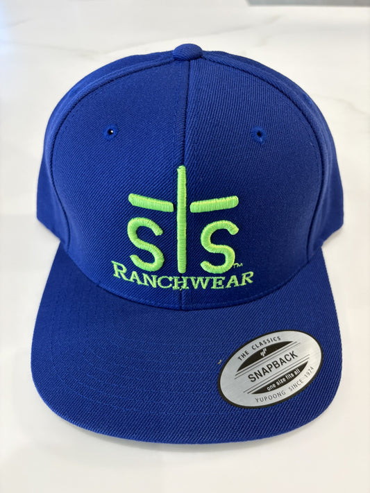 STS Classics Cap - Royal Blue/Green