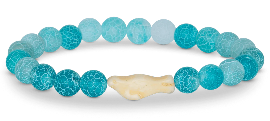Glide Bracelet-Seal Aqua Blue