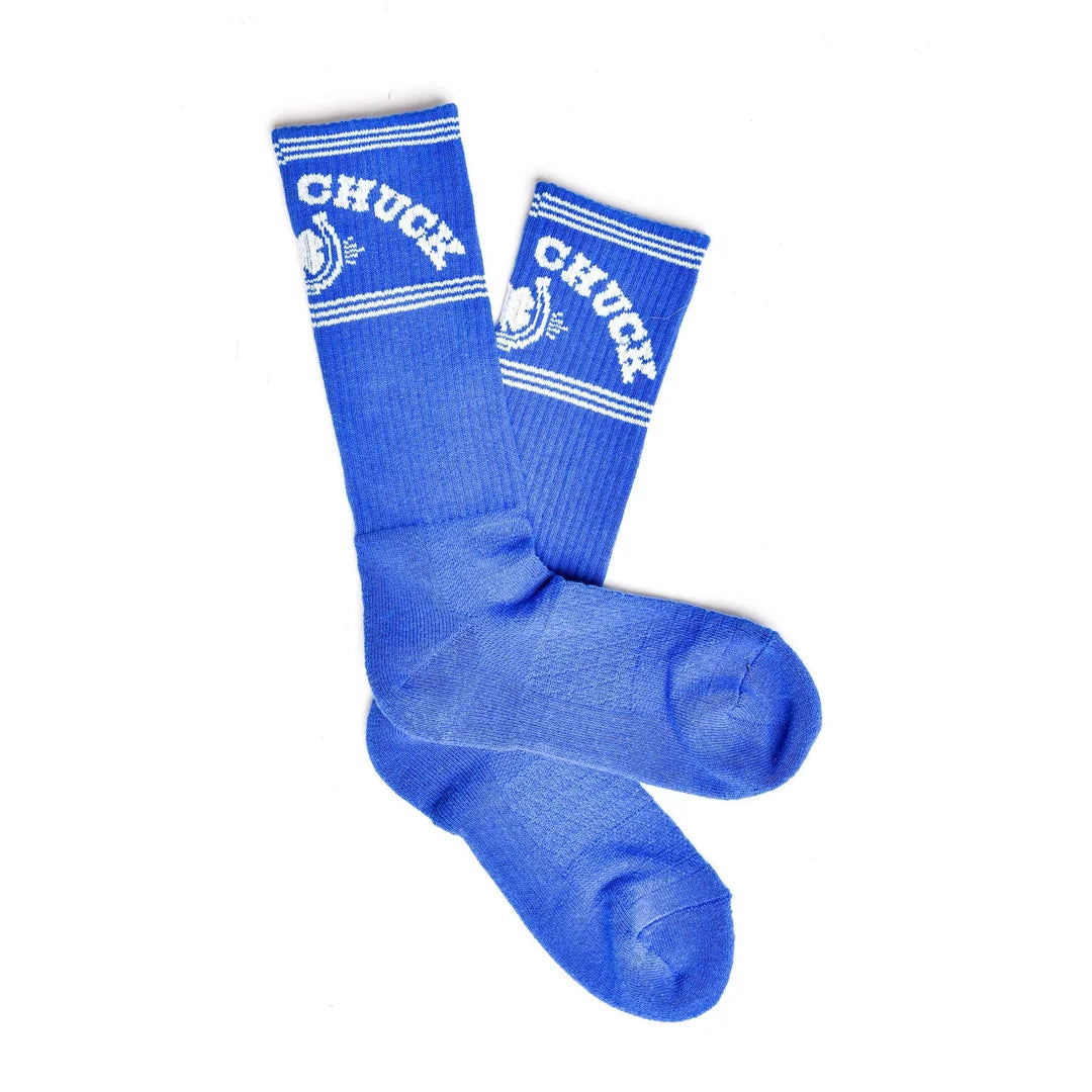 Lucky Chuck Retro Lucky Blue Performance Socks
