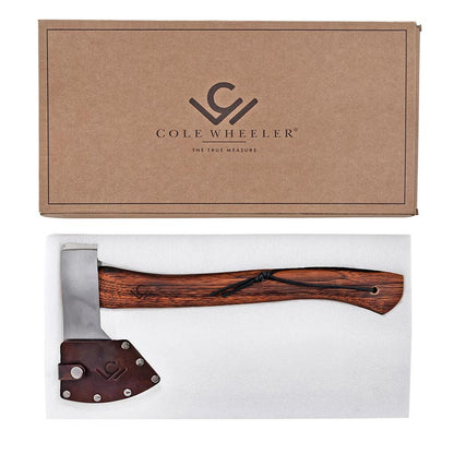 Cole Wheeler Colter Crosscut Hatchet – Hand-Forged Outdoor Axe for Camping, Bushcraft & Woodworking