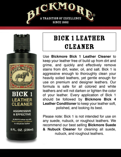 Bick 1 Leather Cleaner, 8 oz