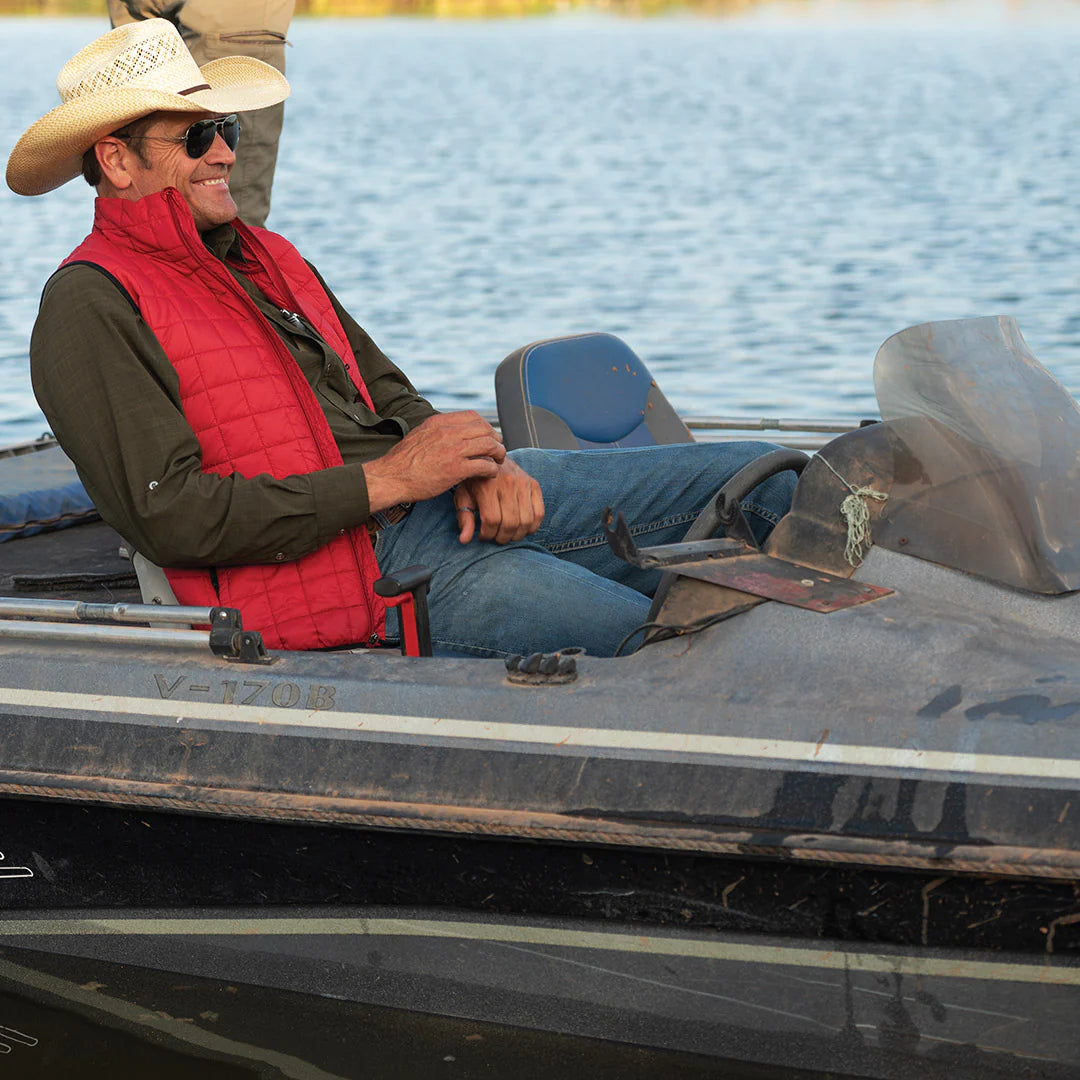 Men's Wesley Red Vest