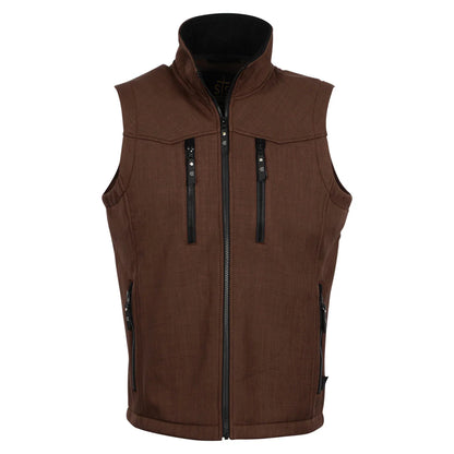 Men's Slack Brown Vest