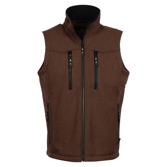 Men's Slack Brown Vest