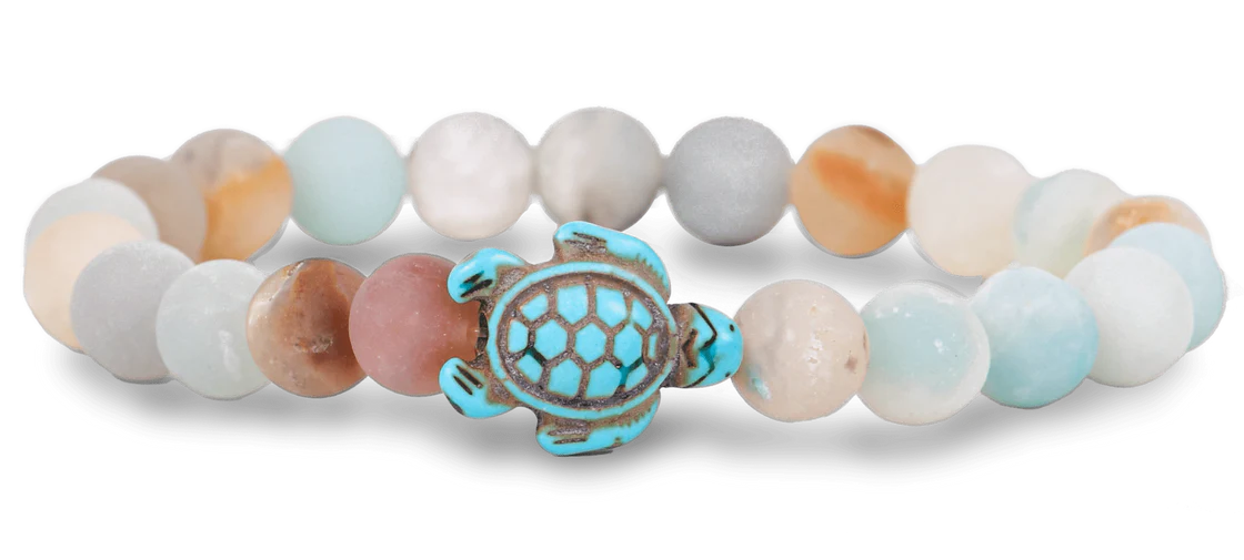 Journey Bracelet-Turtle Sky Stone