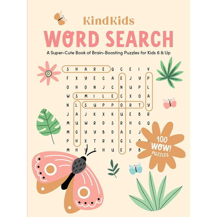 KindKids Crosswords: A Super Cute Book of Brain