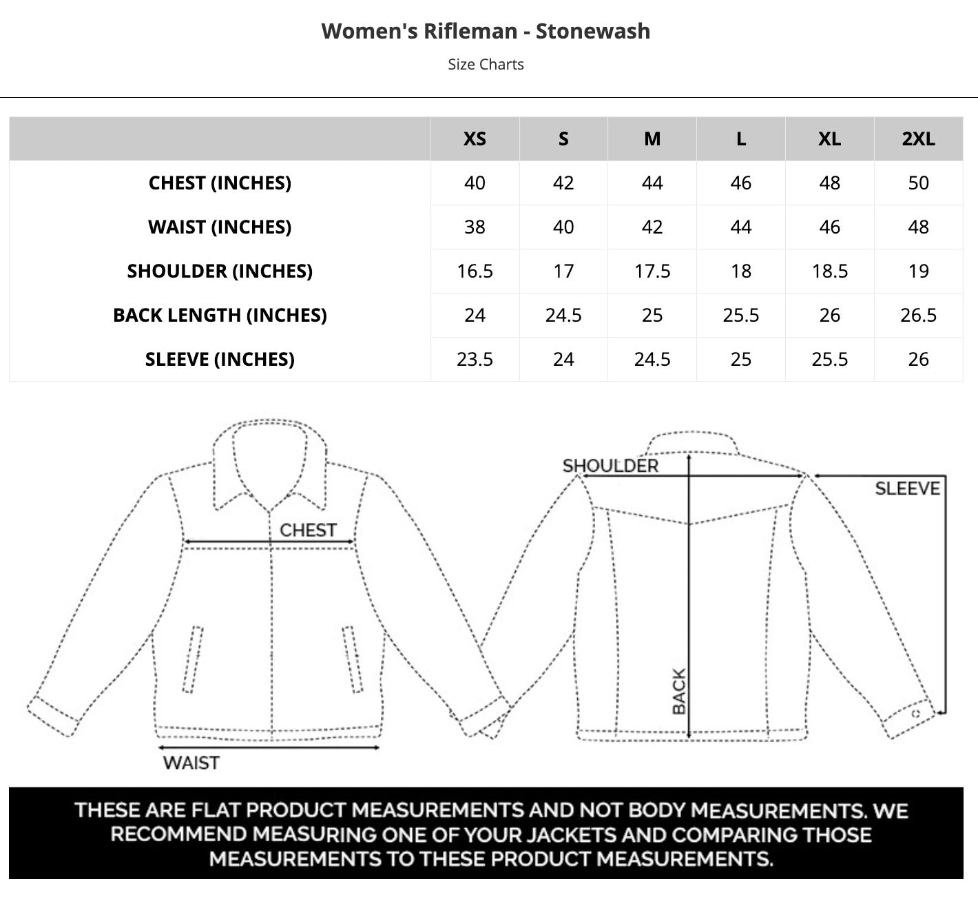 LADIES RIFLEMAN - STONEWASH