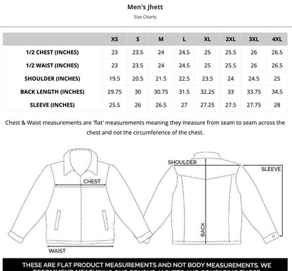 MENS JHETT BLACK PEARL SNAP DENIM SHIRT