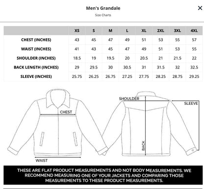 MENS GRANDALE WOOL BARN JACKET - BLACK