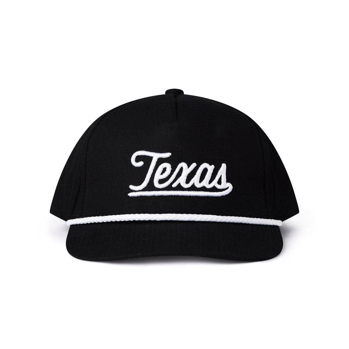 Texas Script Cap- Black