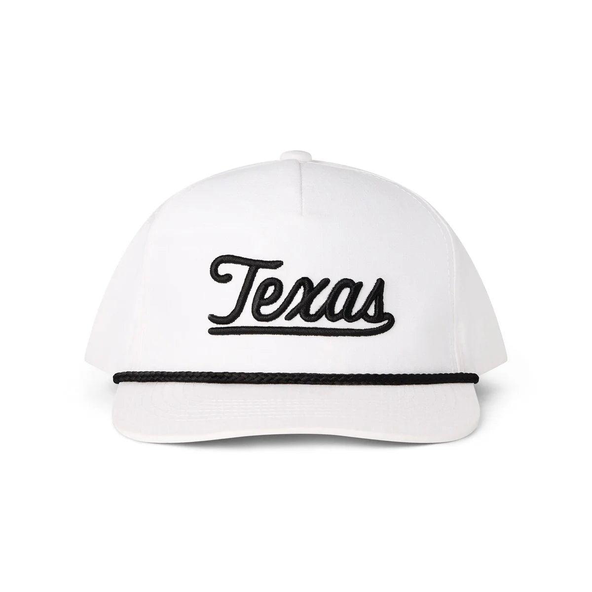 Texas Script Cap - White