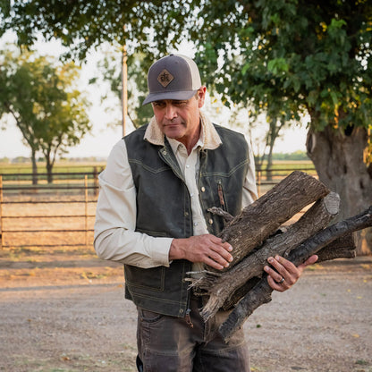 Men's Owen Waxed Canvas Vest