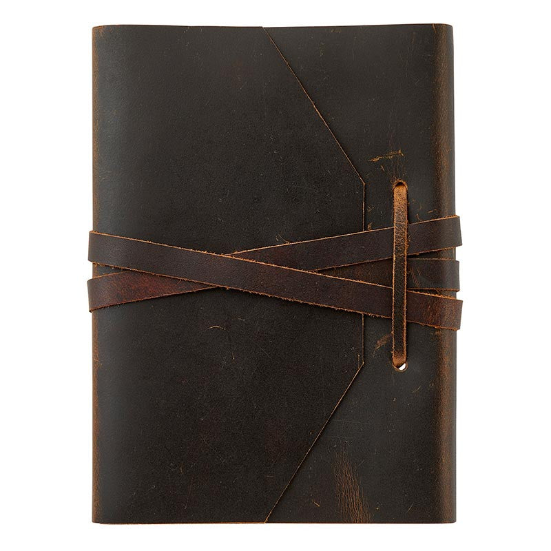 Cole Wheeler Leather Hiking Journal – Handcrafted Travel Notebook for Outdoor Adventures