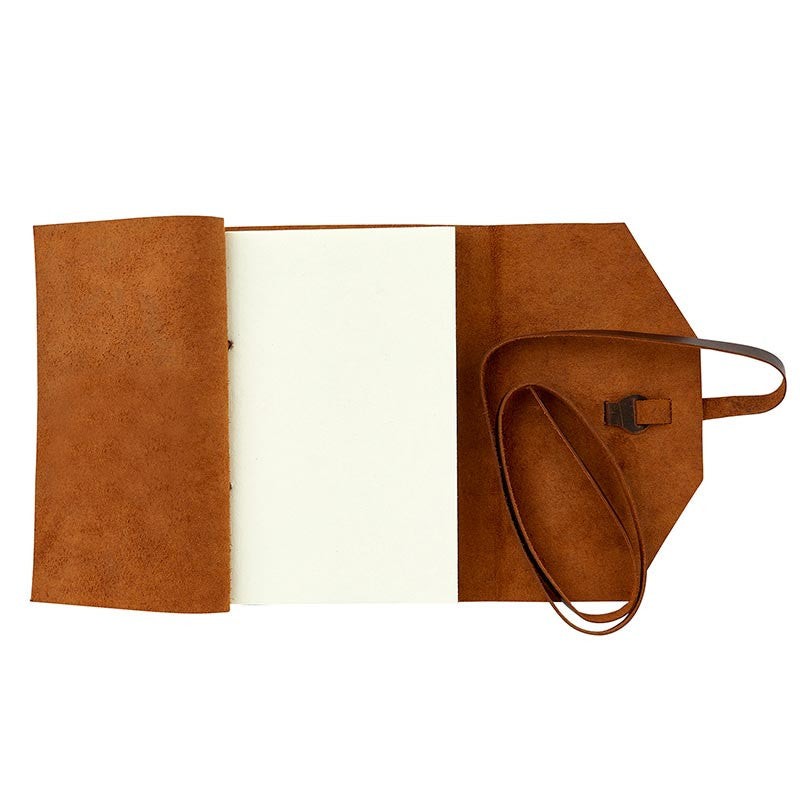 Cole Wheeler Leather Hiking Journal – Handcrafted Travel Notebook for Outdoor Adventures