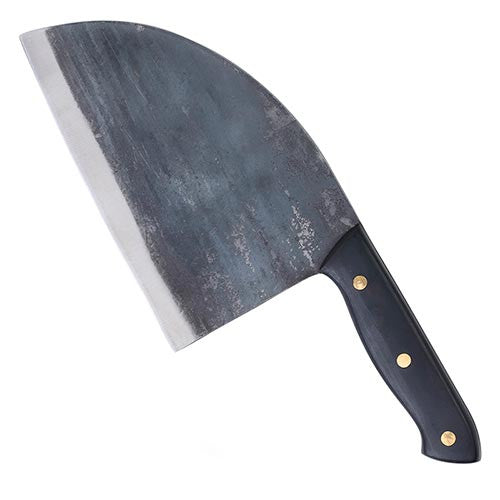 Cole Wheeler Knives Forged Butcher Knife – Hand-Forged Western Kitchen Knife