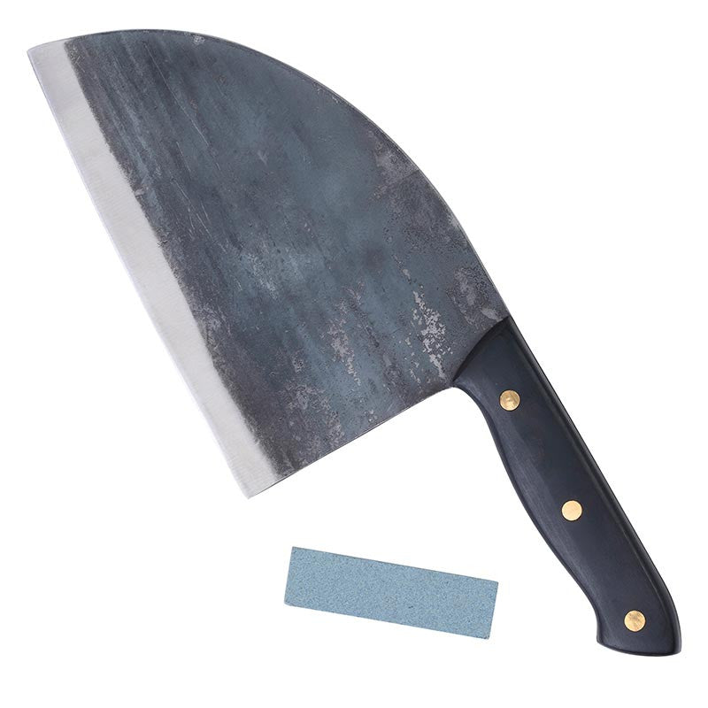 Cole Wheeler Knives Forged Butcher Knife – Hand-Forged Western Kitchen Knife