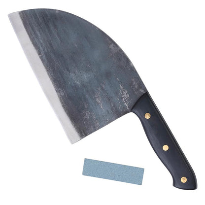 Cole Wheeler Knives Forged Butcher Knife – Hand-Forged Western Kitchen Knife