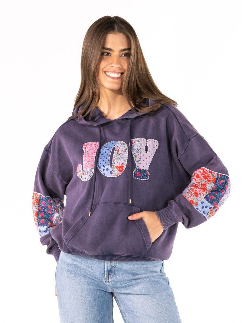 Simply Southern Quilt Joy Hoodie for Women