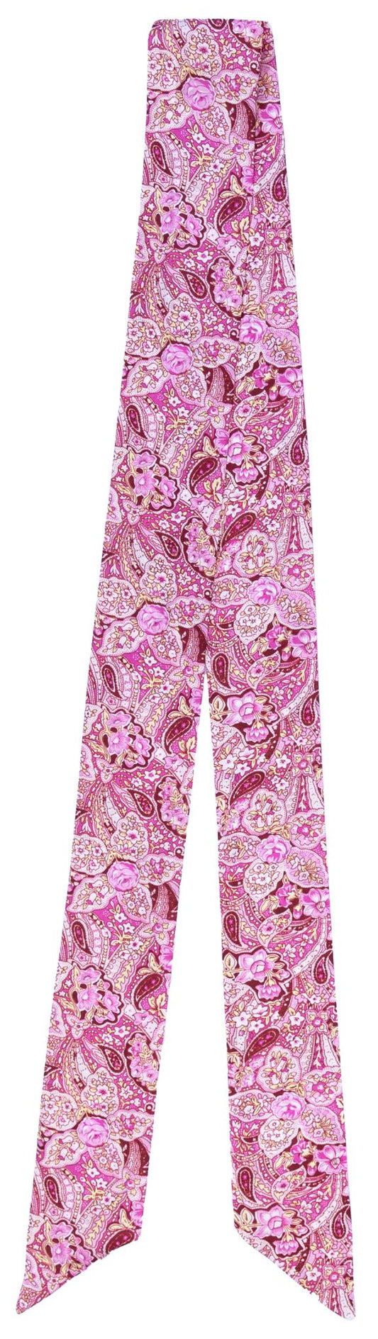 Pink Paisley Twilly