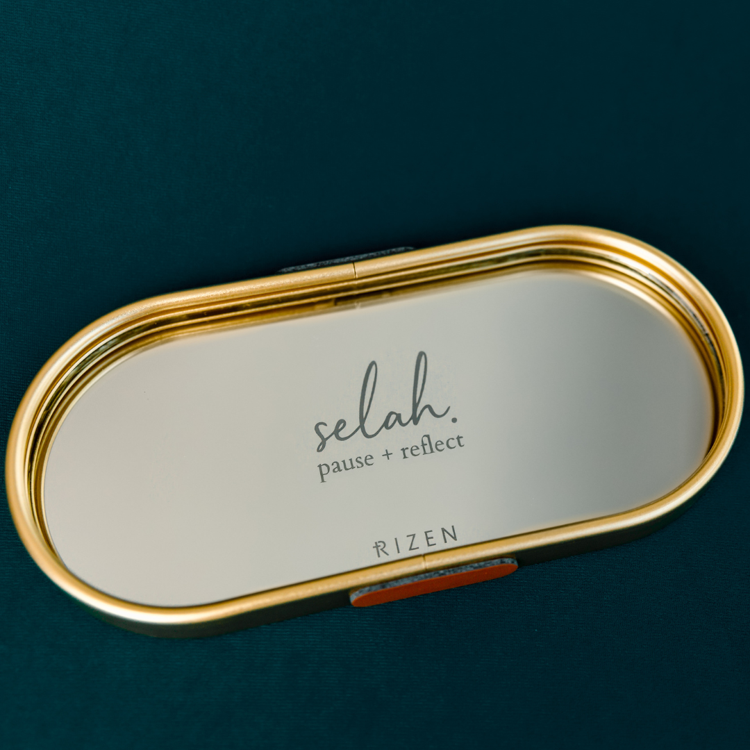 Selah Mirrored Jewelry Dish