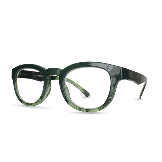 RS Eyeshop Dark Green Reader Glasses – Stylish Reading Glasses