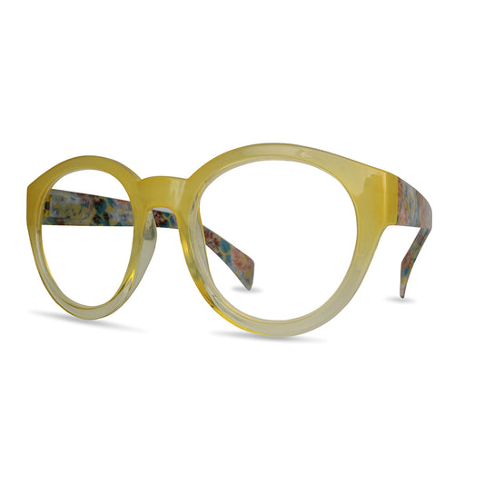 RS Eyeshop Yellow/Floral Reader Glasses – Stylish Reading Glasses