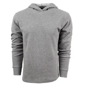 MENS ESSENTIAL HOODIE - HEATHER GRAY