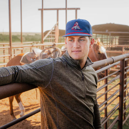 STS Armadillo Speed Bump Rope Cap - Navy