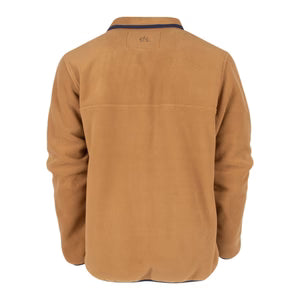MENS WREN PULLOVER - CAMEL/ NAVY