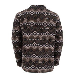 MENS WREN PULLOVER - AZTEC BLACK