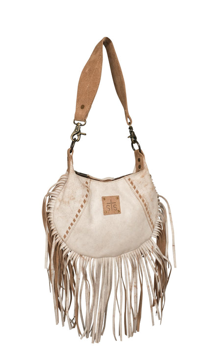 Cremello Nellie Fringe Bag