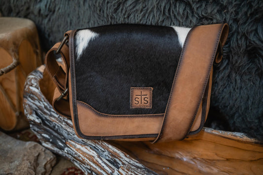 Cowhide Della Crossbody