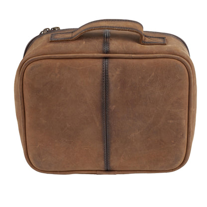 Cowhide Yukon Makeup Organizer