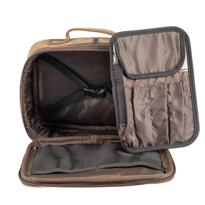 Cowhide Yukon Makeup Organizer