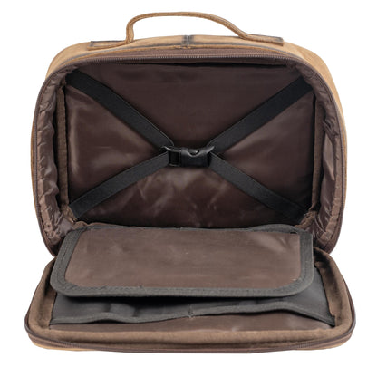 Cowhide Yukon Makeup Organizer