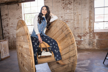 quote "Be Strong, Be Real, Be True to Who You Are." inside STS Ranchwear Cowhide Josie Satchel Jennifer Smith STS Ranch